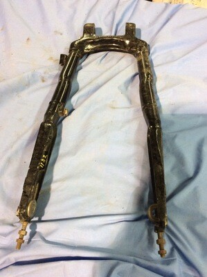 1952-1978 XL K MODEL SPORTSTER IRONHEAD  OEM REAR SUSPENSION SWINGARM 47558-52/47610-52