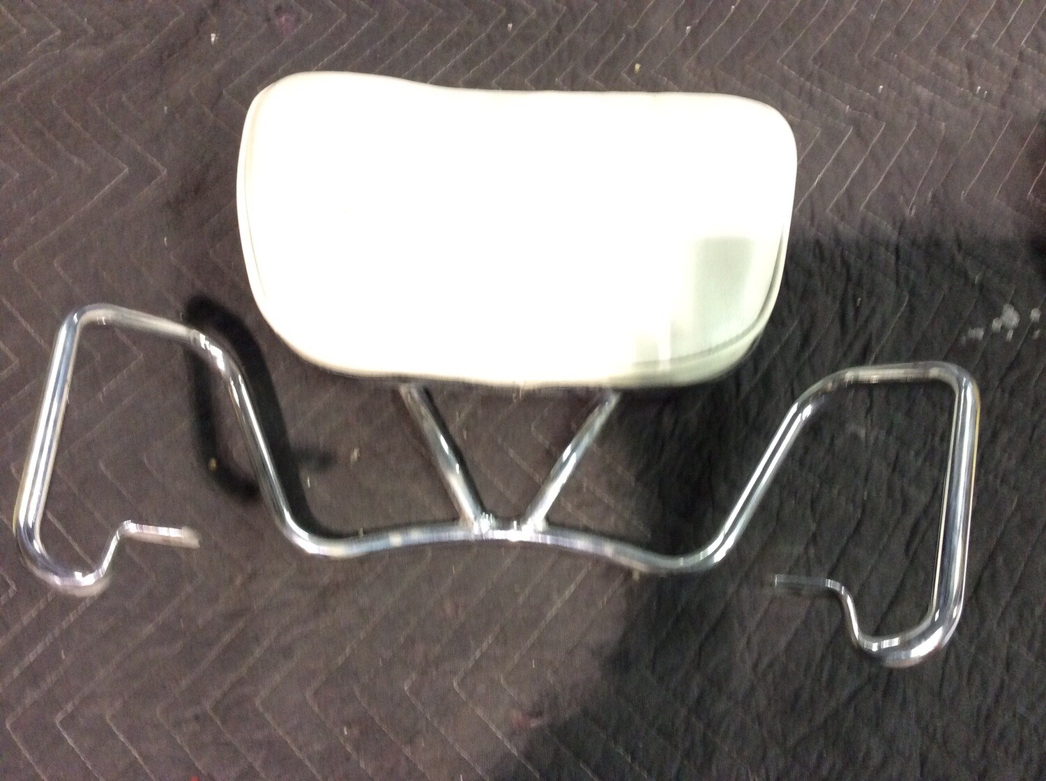 GENUINE Harley FL Shovelhead Comfort Flex Buddy Seat Grab Rail & Backrest Pad