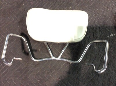 GENUINE Harley FL Shovelhead Comfort Flex Buddy Seat Grab Rail & Backrest Pad