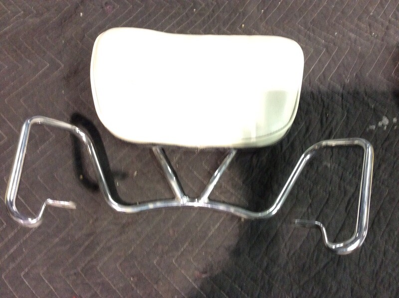 GENUINE Harley FL Shovelhead Comfort Flex Buddy Seat Grab Rail & Backrest Pad