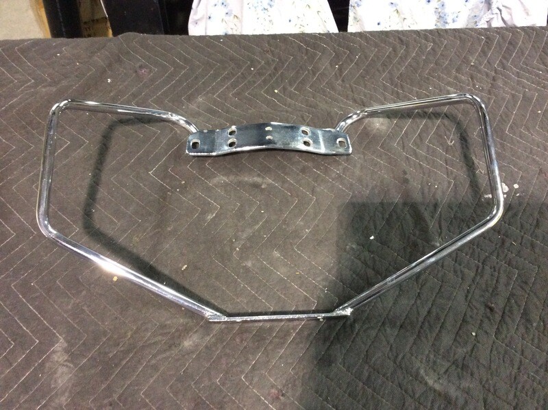 Harley Davidson OEM Passenger Hand Rail Grab Bar Chrome Touring FLHTCU FLHT FLT 91583-91A