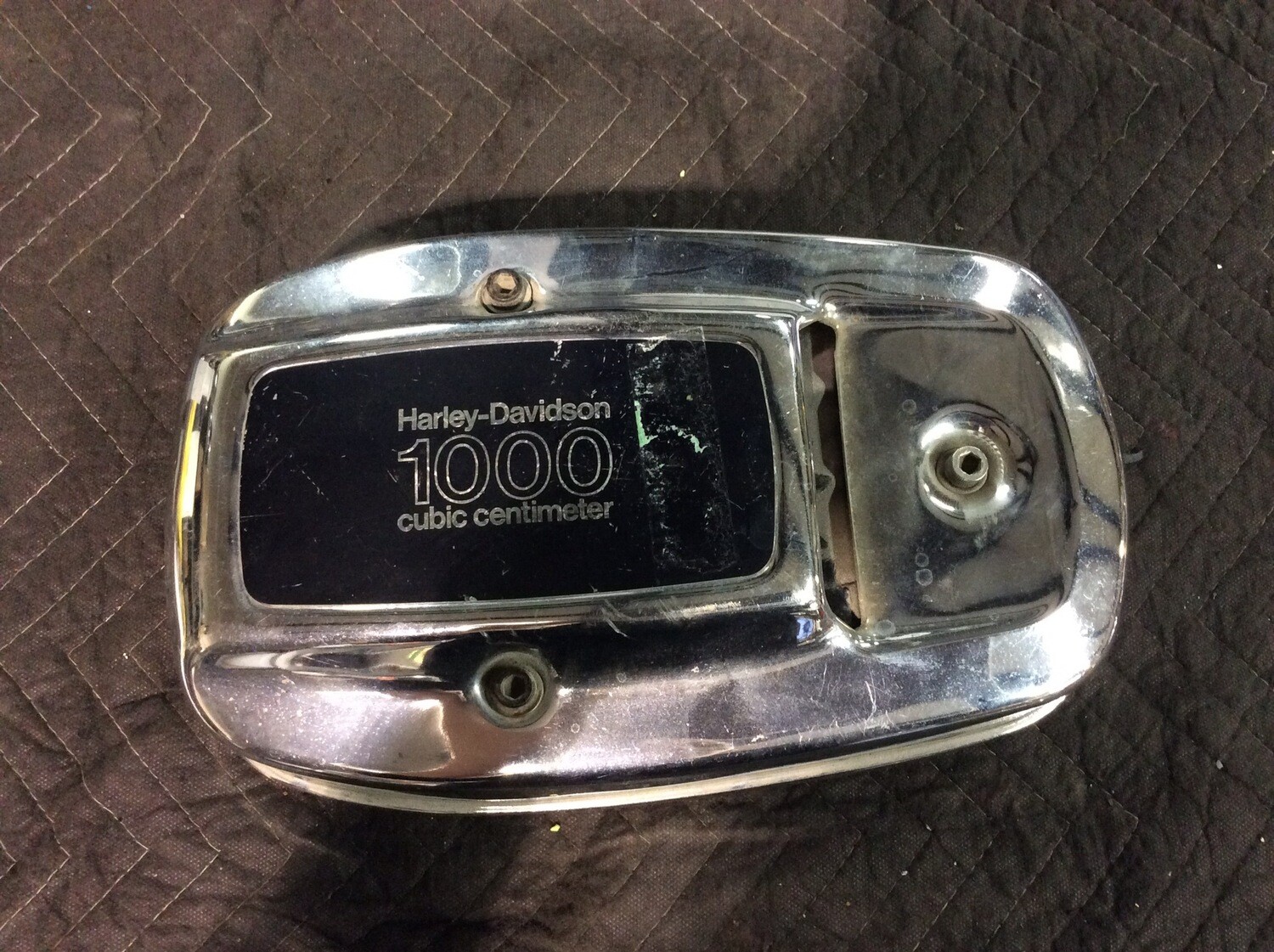 OEM Genuine Harley Davidson Air cleaner 1000 Sportster Ironhead HAM CAN BREATHER