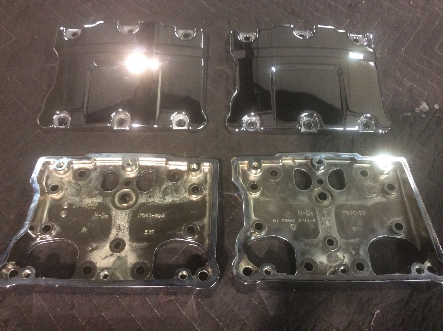 99-LTR Harley Davidson OEM Twin Cam Rocker Boxes 17571-99 / 17543-99