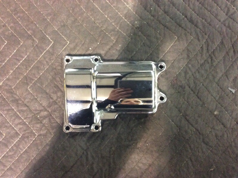 Harley Davidson 34471-06 Touring Softail Dyna Trans 6 Speed Transmission Cover Chrome
