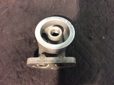 26297-99 OEM 99-06 Harley Davidson Oil Filter Mount Touring Dyna,Road Glide,King,Electra, CAST