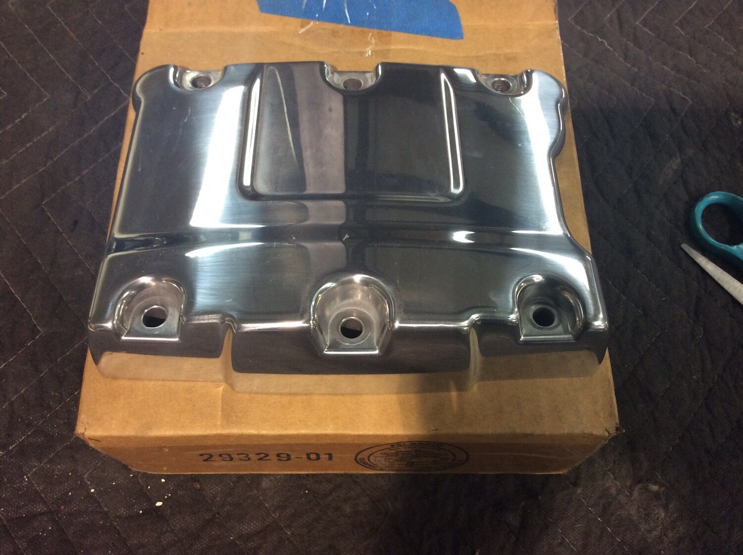 99-16 HARLEY TWIN CAM TOP ROCKER BOX COVER 17571-99 POLISHED DYNA SOFTAIL 99-16 HARLEY TWIN CAM TOP ROCKER BOX COVER 17571-99 POLISHED DYNA SOFTAIL