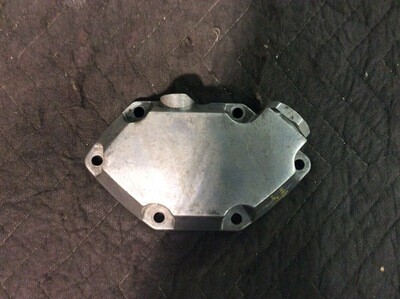 Harley 37082-84 early Evo 5 speed transmission clutch cover end FXR FLH Fx