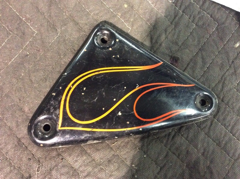 82-03 Harley Sportster Chrome Ignition Module Trim Cover 66328-82T