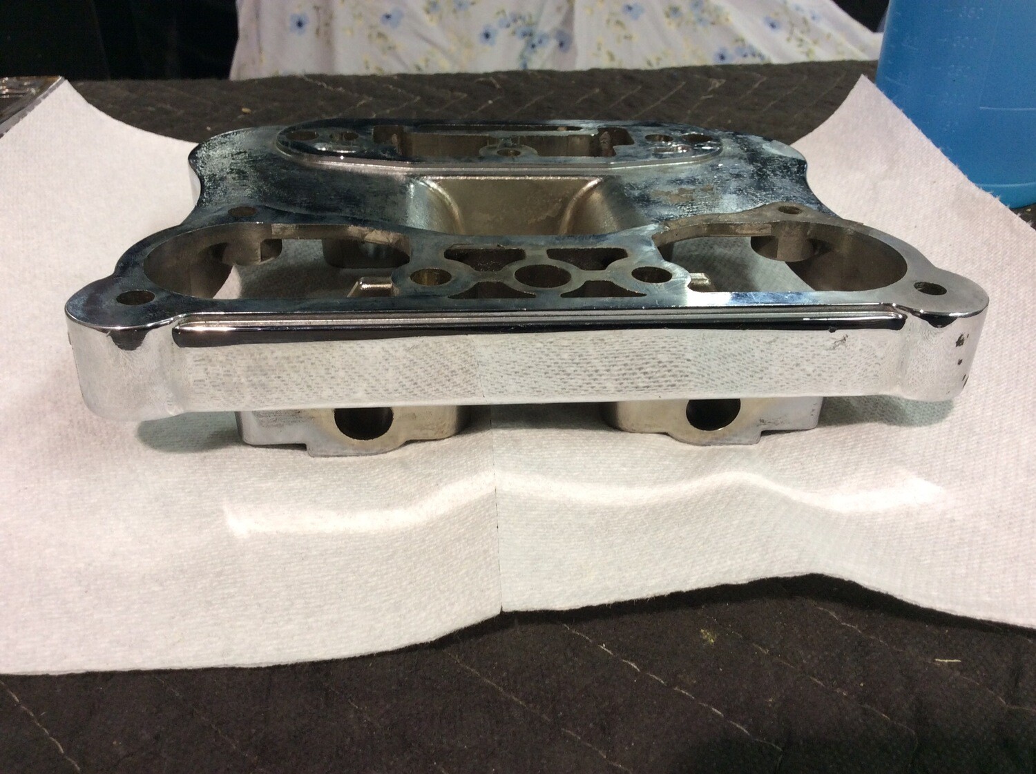 CUSTOM CHROME ROCKER BOX P/N 46-233 CUSTOM CHROME ROCKER BOX P/N 46-233