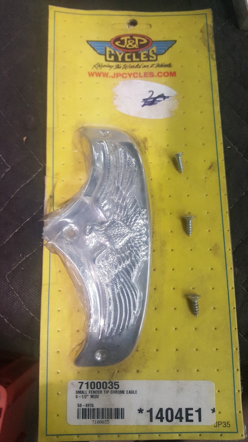 Fender tip chrome eagle 6.5"  - Universal