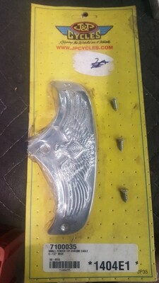 Fender tip chrome eagle 6.5"  - Universal