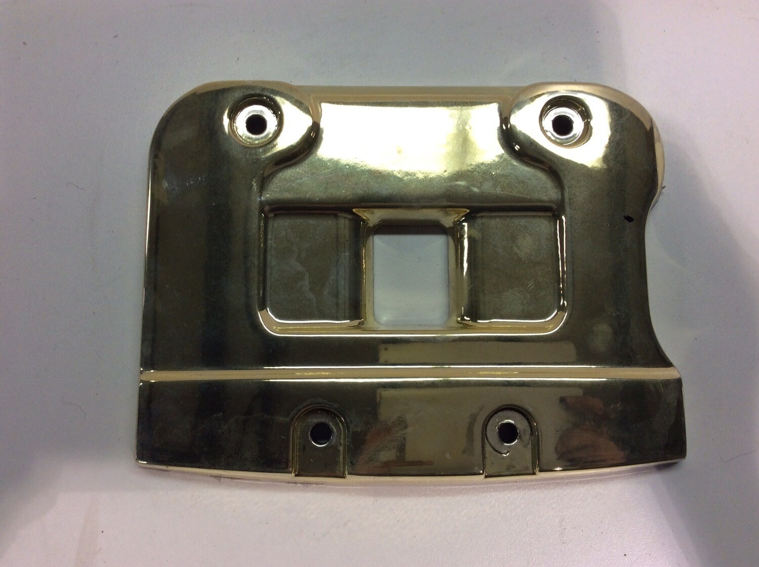 84-91 Harley Davidson Dyna Softail FLH Gold ROCKER BOX COVER 17531-85