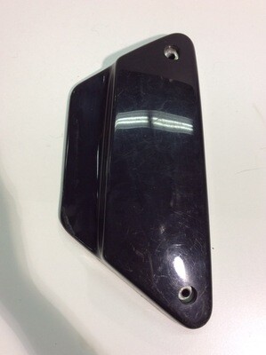 BLACK HARLEY FXR SIDE COVER