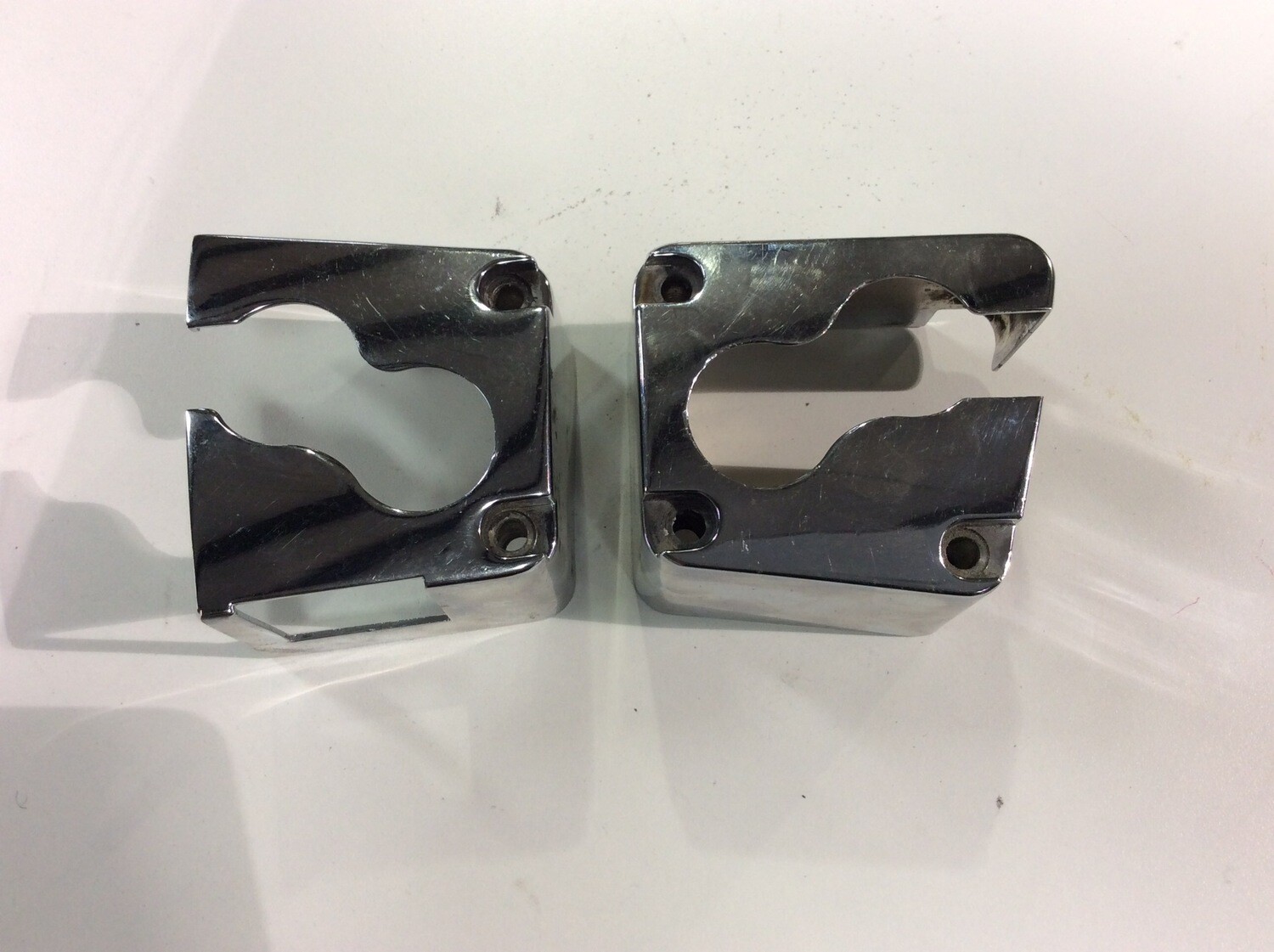 Kuryakyn Chrome Tappet Block Covers for Harley-Davidson 84-99 EVO Big Twins