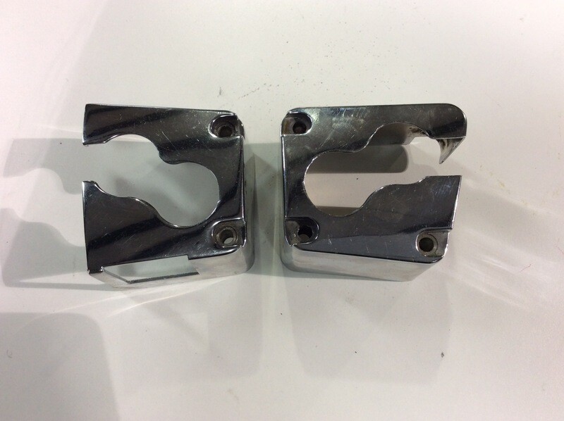 Kuryakyn Chrome Tappet Block Covers for Harley-Davidson 84-99 EVO Big Twins