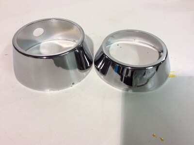 Chrome Speedometer Cover for Harley Shovelhead FX XL Models 1977-83