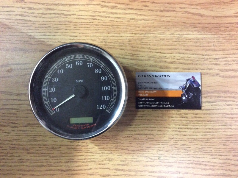 Genuine Harley Road King Softail Dyna Speedo 5" Speedometer 2004-2013