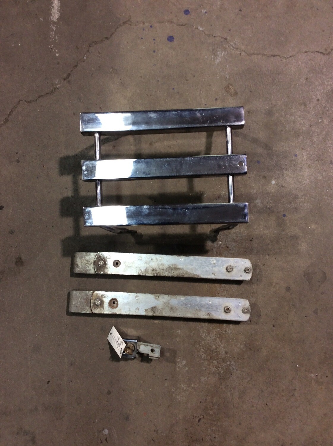 Harley Shovelhead Panhead Clip on Luggage Rack Tour Pak Mounting Brackets & Luggage Rack & LOCK Harley Shovelhead Panhead Clip on Luggage Rack Tour Pak Mounting Brackets & Luggage Rack & LOCK