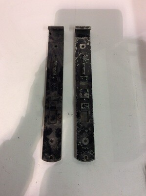 Harley shovelhead panhead clip on luggage rack tour pak mounting brackets quick connect