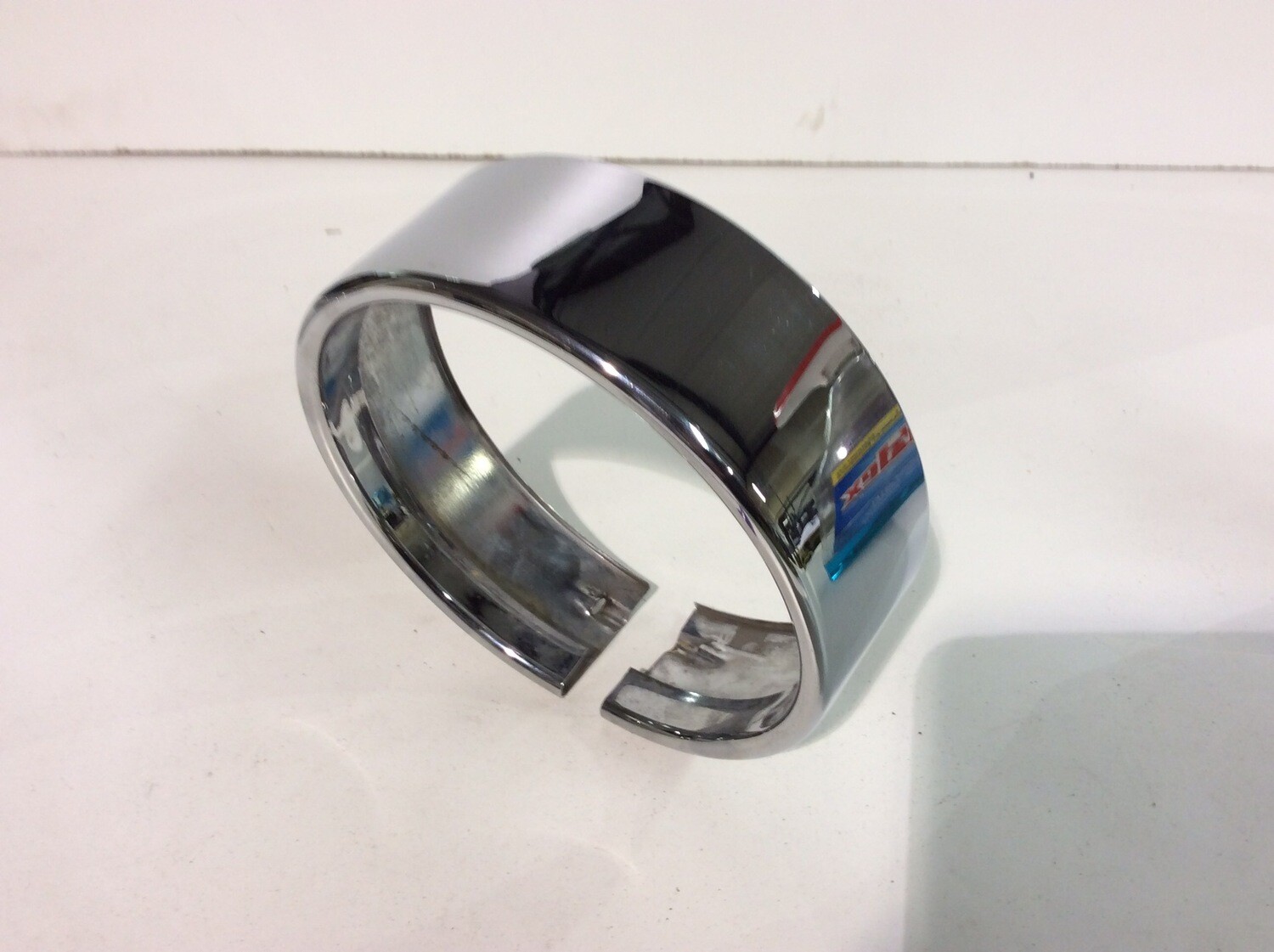 5-3/4" Headlamp Chrome Frenched Trim Ring fits Harley-Davidson