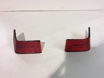 Corner Light Replacement Lens (Red) 1989-Up Harley King Tour Pak