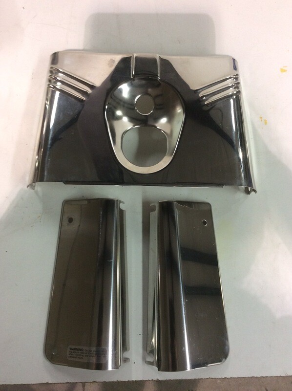 Harley Fork Cover Headlight Tins