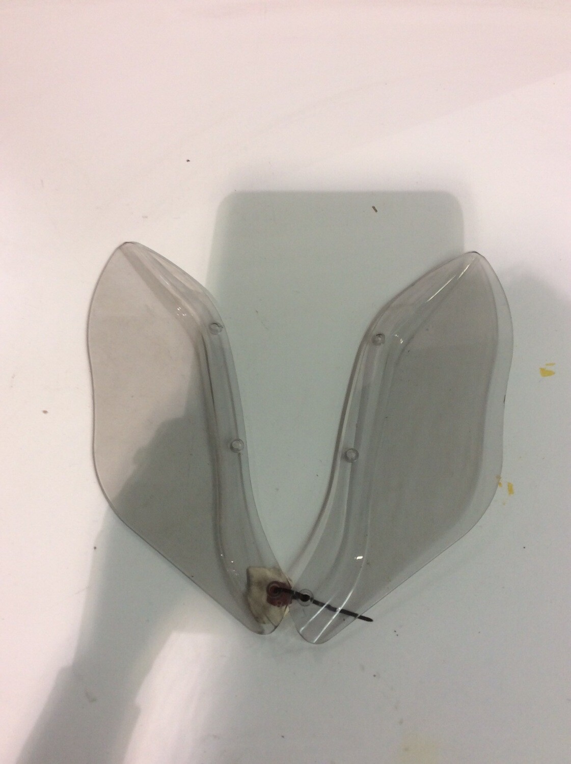 Pair Smoke Side Fairing Windshield Air Deflector For Harley Electra Glide 96-13