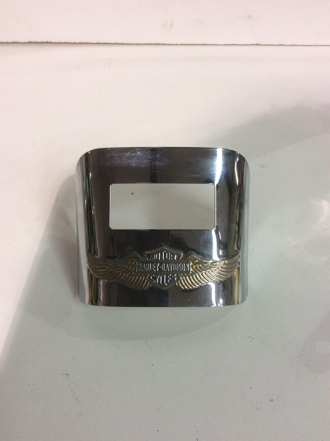 HARLEY TAIL LIGHT COVER GOLD EAGLE WING BRAKE LIGHT COVER