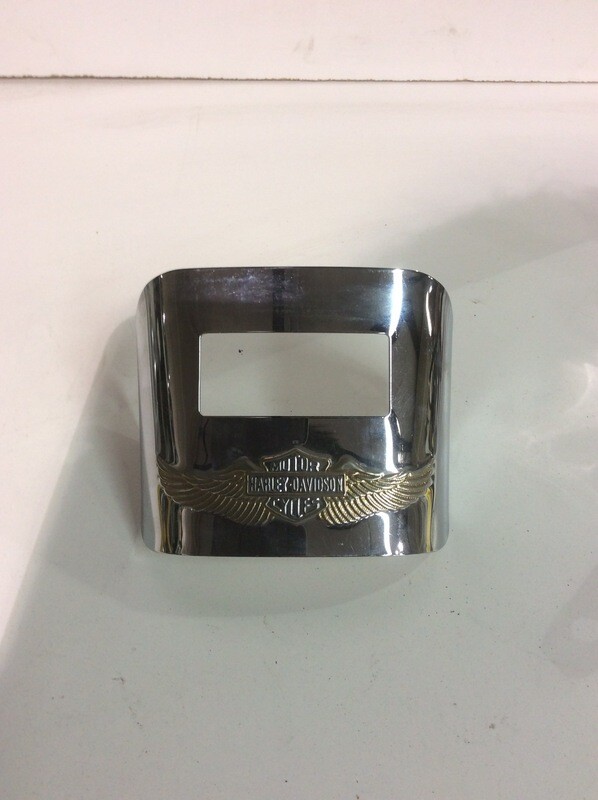 HARLEY TAIL LIGHT COVER GOLD EAGLE WING BRAKE LIGHT COVER