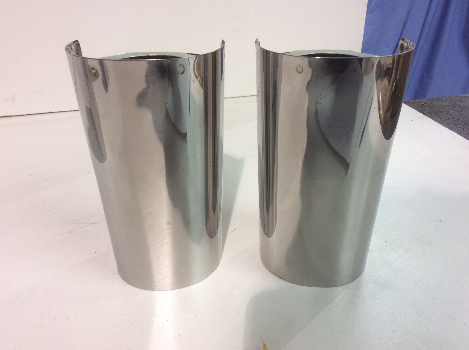 2014-20 Fork Tube Slider Covers Cowbells Harley Touring OE 45600003 45800023