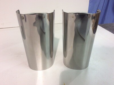 2014-20 Fork Tube Slider Covers Cowbells Harley Touring OE 45600003 45800023