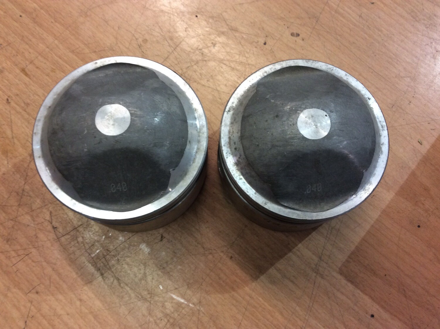 S&S 1936-1984 Big Twin Harley Davidson Forged Pistons +.040 92-2904