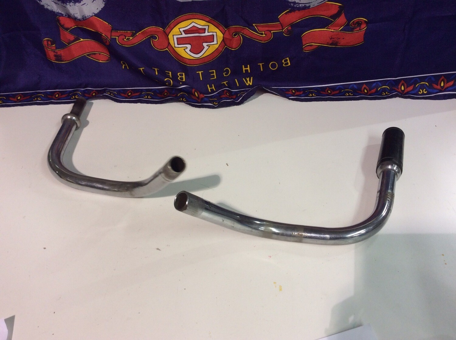 Vintage Harley-Davidson 2 piece Handlebars Panhead Shovelhead Ironhead