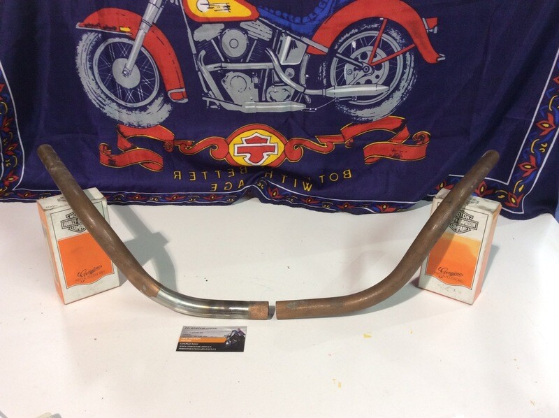 Vintage Harley-Davidson 2 piece Handlebars Panhead Shovelhead Ironhead