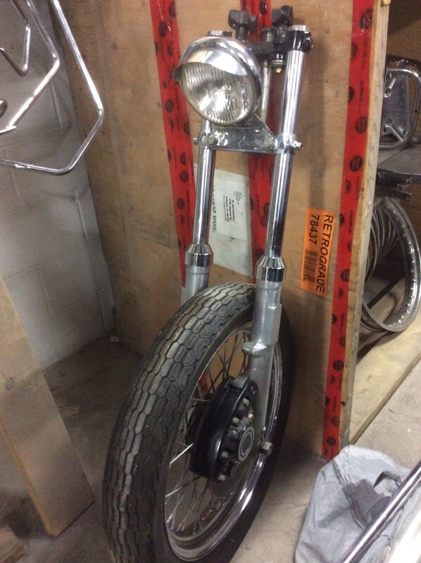 XL SPORTSTER FRONT END - SINGLE DISC - 39MM