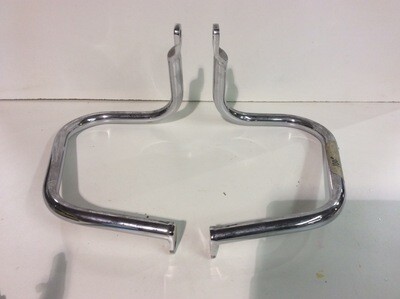 Rear Saddlebag Guard Crash Bar For Harley Softail Heritage Springer FLSTS 97-99
