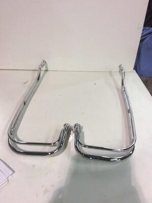 Motorcycle Saddlebag Guard Rails Kit For Harley Road King Electra Glide 2009-13