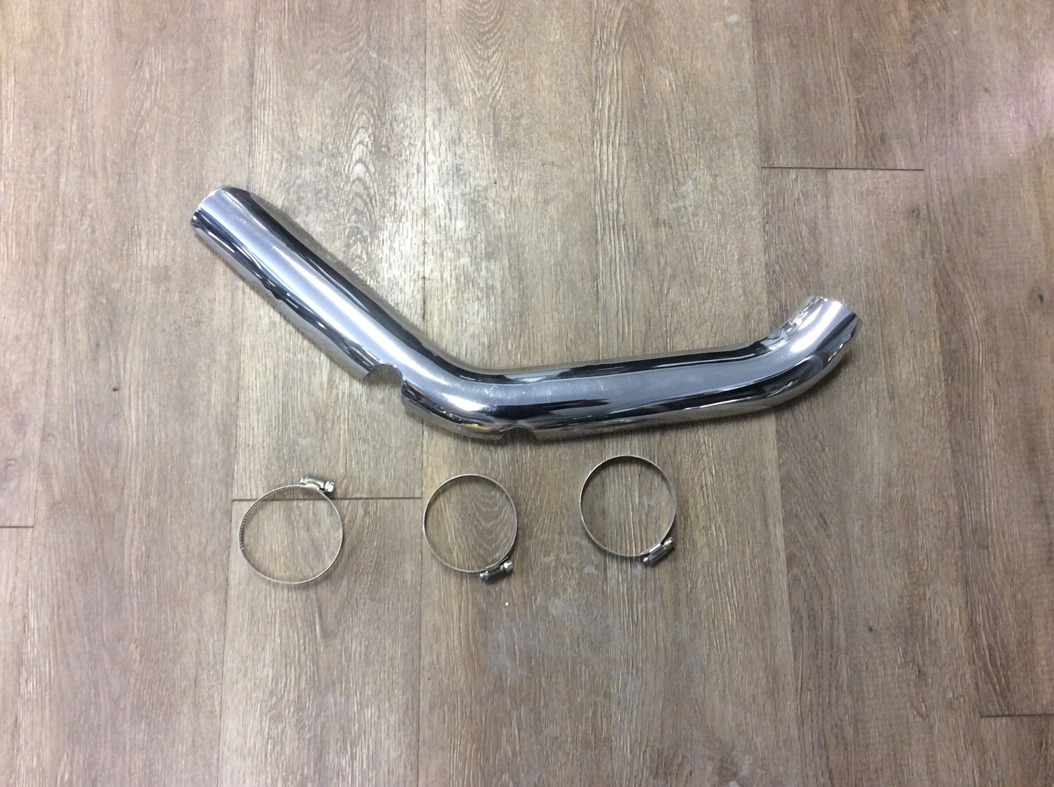 CHROME 26 CHROME 26" FRONT EXHAUST HEAT SHIELD SHOVELHEAD FL 1970-84