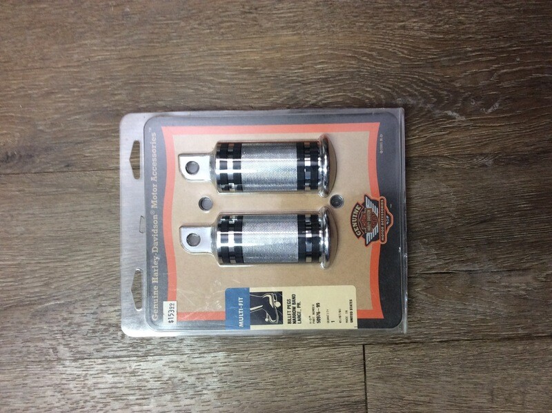BILLET FOOTPEGS, NARROW BNDS, LARGE 50976-99 Multi Fit Pegs