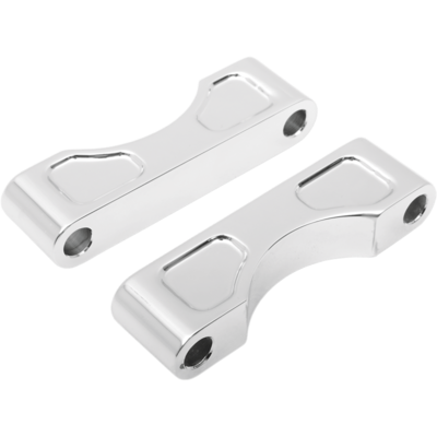 83-13 FLHT 21" CHROME FRONT FENDER BLOCKS