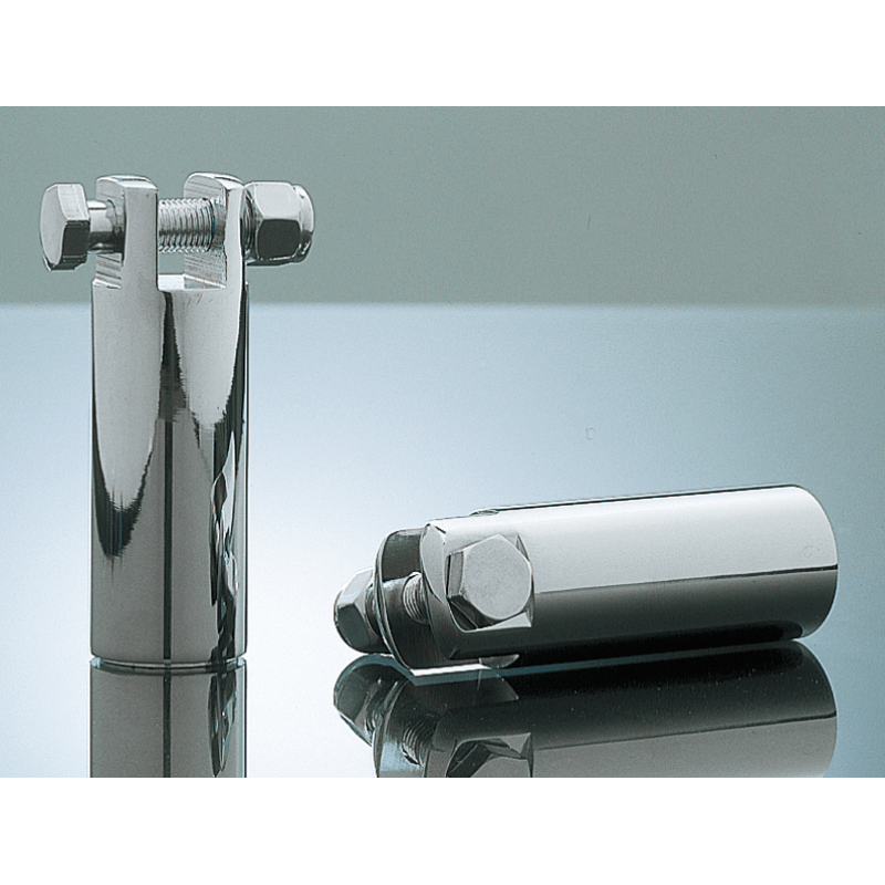 Kuryakyn Chrome Peg Mounts & Mounting Clevises 1/2"-13 Mounting Bolt 8088 Extended Peg Mount 1620-0939