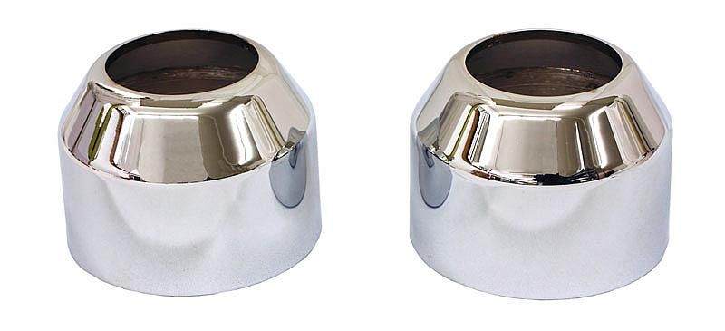CHROME FORK BOOT COVER 91-ON FXST-FXDWG