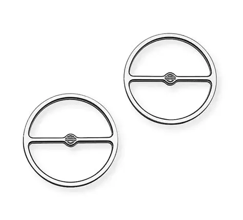 Genuine Harley 1996-2013 Touring Chrome Speaker Trim 74604-99