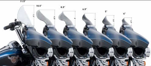 KLOCK WERKS WINDSHIELD PT 14-19 FLHT 10.5C