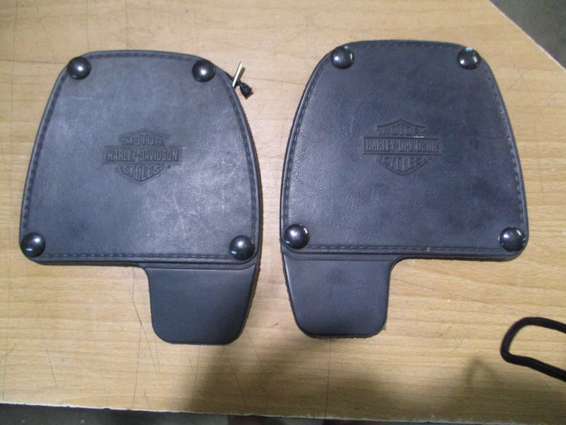 Harley Davidson Glove Box Door Covers Set P/N: 58681-05, 58679-05 OEM