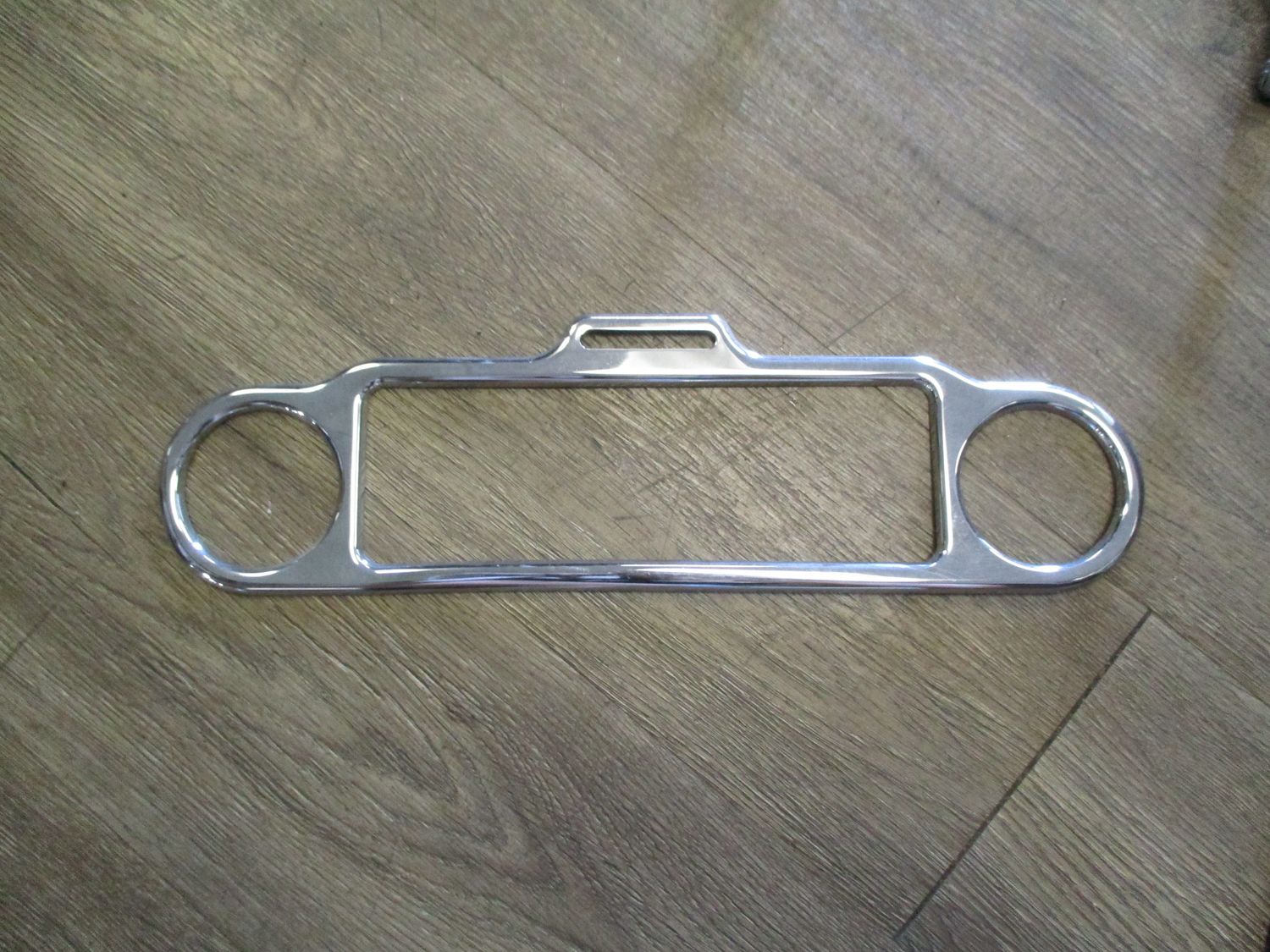 HARLEY DAVIDSON TOURING CHROME RADIO TRIM 74612-06 TAKE OFF
