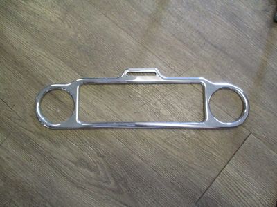 HARLEY DAVIDSON TOURING CHROME RADIO TRIM 74612-06 TAKE OFF