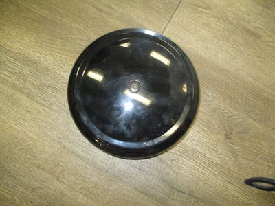 HARLEY BLACK ROUND 8 HARLEY BLACK ROUND 8" AIR BREATHER CLEANER COVER