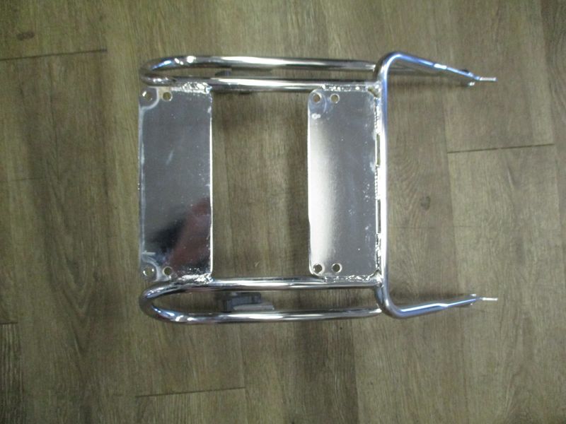 CHROME 2-UP DETACHABLE TOUR PAK RACK 97-08
