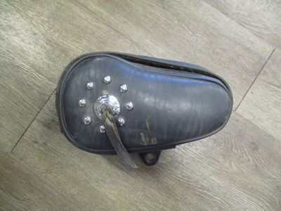 Harley-Davidson Evo Softail Leather Toolbox Left Side With Bracket 64218-94